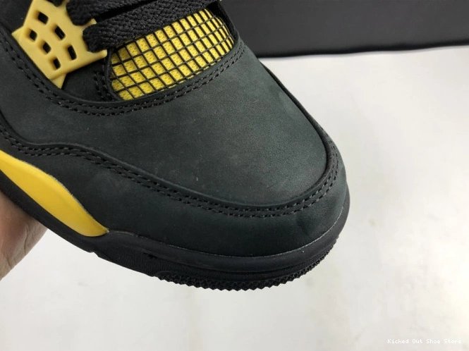 Kick Theory Jordan 4 Retro 308497-008 Thunder Air 0818